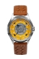 Preview: UMF Ruhla Herrenuhr Colani Automatik Saphirglas Gelb Limited 1372-5