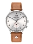 Preview: Bruno Söhnle Glashütte Herrenuhr Brunello GMT Großdatum Braun 17-73239-721
