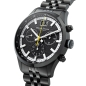 Preview: Bruno Söhnle Glashütte Herrenuhr Turin Chronograph Schwarz 17-73229-740