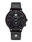 Preview: Bruno Söhnle Glashütte Herrenuhr Brunello GMT Großdatum Schwarz 17-73239-721