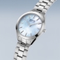 Preview: Bering Damenuhr Solar Edelstahl Saphirglas Flach 31mm 17331-707