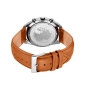 Preview: Bering Herrenuhr Chrono Saphirglas Datum Leder Grün 10BAR 19240-508