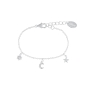 Preview: s.Oliver Armband Kinder 925 Silber Sonne Mond Stern 2036884