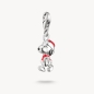 Preview: THOMAS SABO x Peanuts™ Snoopy Santa Edition Charm 925 Silber 2227-664-10