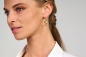 Preview: Spirit Icons Damen Ohrringe Creolen 925 Silber Goldfarben 30mm 41972