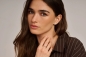 Preview: Spirit Icons Damen Ohrringe Ohrstecker 925 Silber Goldfarben Blume 42972