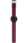 Preview: Rolf Cremer Damenuhr Morph Schwarz Beere Leder 36mm 509001