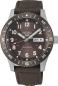Preview: Seiko 5 Sports Field Herrenuhr Automatik Tag Datum Nylon Braun HDB009K1