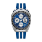 Preview: Bulova Herrenuhr SHELBY® Racer Chrono Saphirglas Blau Limited Edition 98B452