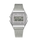 Preview: Casio Damenuhr Unisex Retro Digital Mesharmband Grau A158WEM-7EF