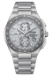 Preview: Citizen Herrenuhr Funkuhr Solar Titan Saphirglas Silberfarben 10BAR AT8391-52H