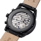 Preview: Bruno Söhnle Glashütte Uhr Atrium Chrono Limited Schwarz 17-73250-711