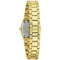 Preview: Bulova Damenuhr Super Seville Edelstahl Saphirglas Goldfarben 97L189