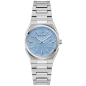 Preview: Bulova Damenuhr Quarz Edelstahl Datum Blau 5BAR 96M177