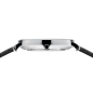 Preview: Bering Herrenuhr Quarz Saphirglas Leder Schwarz 40mm 14040-404