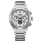 Preview: Citizen Herrenuhr Titan Solar Chrono Saphirglas 10BAR Weiss CA4690-51A