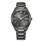Preview: Citizen Herrenuhr Eco-Drive Solar Datum 10BAR Grau 38mm BM7625-80H