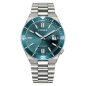 Preview: Citizen Herrenuhr Automatik Saphirglas Datum Blau 40mm NJ0231-56L