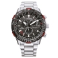 Preview: Citizen Herrenuhr Funkuhr Solar Saphirglas Schwarz 46mm CB5001-57E