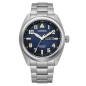 Preview: Citizen Herrenuhr Eco-Drive Solar Titan Saphirglas Datum Blau BM8560-88LC