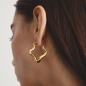 Preview: THOMAS SABO Ohrringe Creolen Wellenform Goldfarben CR771-M01-39