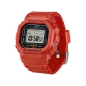 Preview: Casio G-SHOCK Ring Uhr Digital 20BAR Licht Stopp Rot DWN-5600-4ER