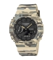 Preview: Casio G-SHOCK Herrenuhr Licht Camouflage Beige GA-2100CM-5AER