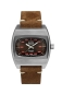 Preview: UMF Ruhla Herrenuhr TV Mechanik Saphirglas Braun Limitiert 1452-5