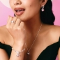 Preview: THOMAS SABO x Hello Kitty Halskette Rote Schleife 40-45cm KE2387-M06-7-L45V
