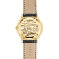 Preview: Sternglas Herrenuhr Berlin Saphirglas Schwarz Leder 38mm S01-BE04-HE03