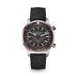 Preview: Sternglas Merion Schwarz Rot Herrenuhr Taucher Wechselband S02-ME03-SET