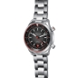 Preview: Sternglas Merion Schwarz Rot Herrenuhr Taucher Wechselband S02-ME03-SET