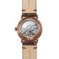 Preview: Sternglas Herrenuhr Naos Automatik Dunkelgrün Bronze Leder 38mm S02-NA35-VI17
