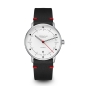 Preview: Sternglas Naos Automatik Edition Bauhaus X Saphirglas Rot S02-NAI24-VI29