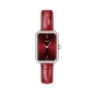 Preview: Tissot Damenuhr SRV Saphirglas Leder Rot T160.110.16.423.00
