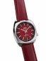 Preview: UMF Ruhla Herrenuhr Quarz Edelstahl Saphirglas Rot Limited Edition 1466-5