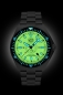 Preview: UMF Ruhla Herrenuhr Automatik GMT Gelb 46mm Limited 1932M-5