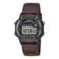 Preview: Casio Uhr Kinder Jugend Digital Alarm Licht Stopp 5 BAR Grün W-220HF-3AVEF