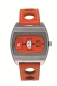 Preview: UMF Ruhla Herrenuhr Automatik Scheibenuhr Limited Orange 1434-4