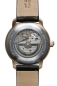 Preview: Zeppelin Herrenuhr Automatik Offene Unruh Rosé Leder Schwarz 7664-5