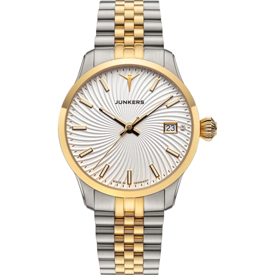 Junkers Damenuhr Victoria Datum Saphirglas Bicolor Goldfarben 970.82.23.M