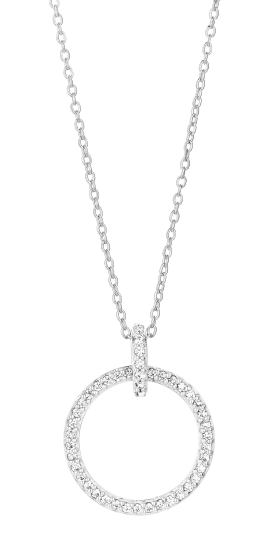 Spirit Icons Halskette 925 Silber 45cm Kreis 10011-45