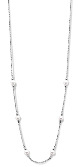 Spirit Icons Damenkette 925 Silber Perle 45cm 10811-45