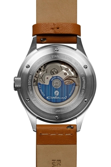 UMF Ruhla Herrenuhr Colani Automatik Saphirglas Gelb Limited 1372-5