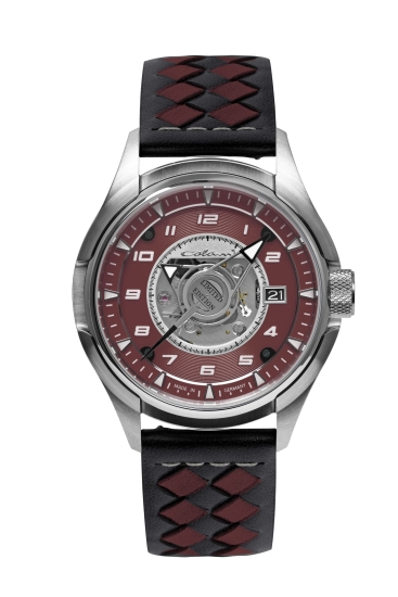 UMF Ruhla Herrenuhr Colani Automatik Saphirglas Braun Limited 1372-6