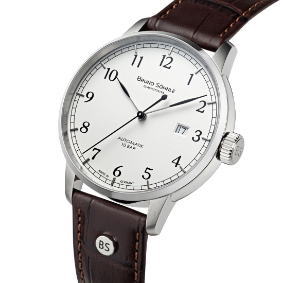 Preview: Bruno Söhnle Glashütte Herrenuhr Hamburg Automatik Big 17-12203-221