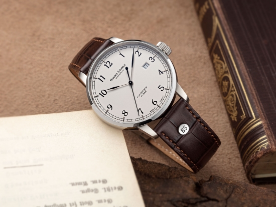 Preview: Bruno Söhnle Glashütte Herrenuhr Hamburg Automatik Big 17-12203-221