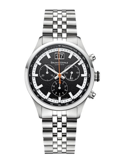 Bruno Söhnle Glashütte Herrenuhr Turin Chronograph Großdatum 17-13229-740