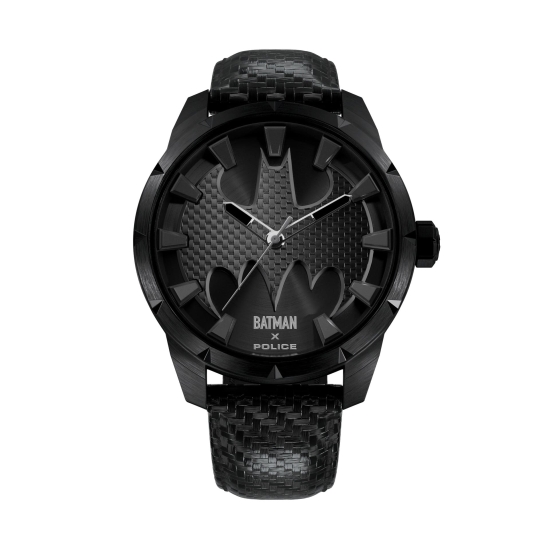 Police x Batman Herrenuhr Schwarz Limited Edition 45mm PEWGA0075502