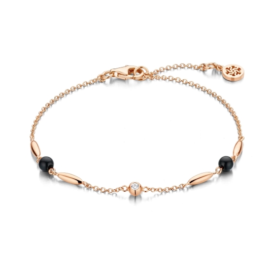 Spirit Icons Damen Armband 925 Silber Rosé 19cm 20507